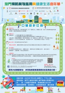 澳門預防藥物濫用與健康生活嘉年華口號設計比賽